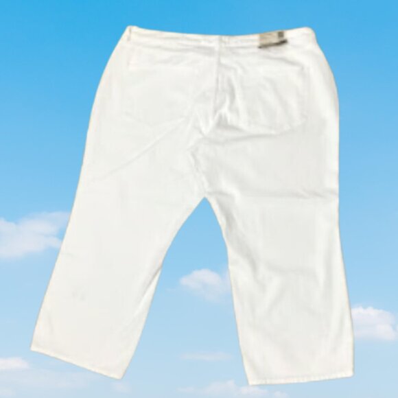 DL1961 Women's Patti Straight High Rise Vintage Ankle White Jeans Size 24W - Picture 3 of 15